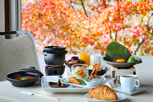 紅葉 朝食